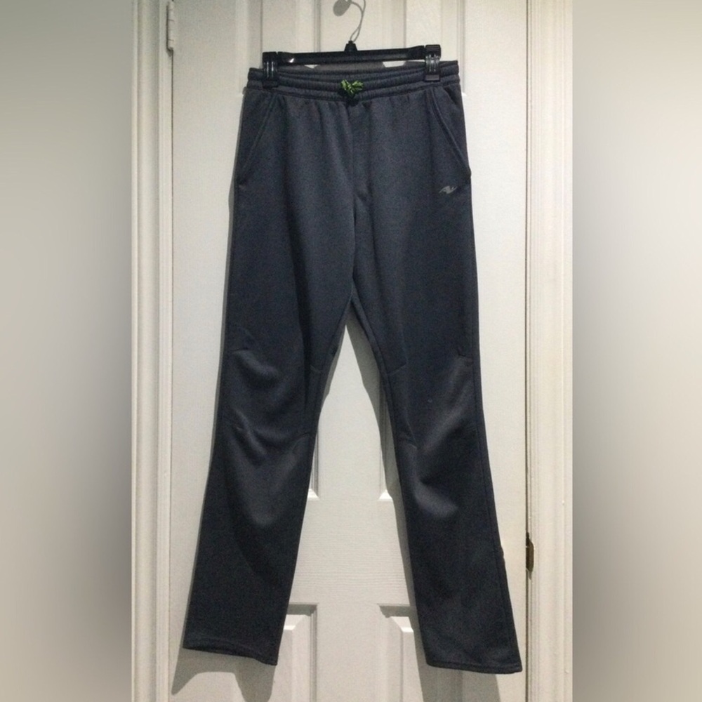 Athletic Works Dark Gray Fleeced Joggers with Drawstring